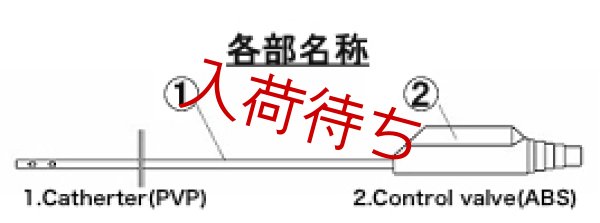 画像7: 目盛り付き吸引カテーテル(10本/束) (7)