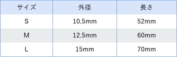 サイズ表